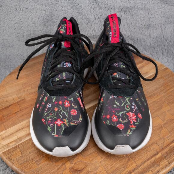 Adidas Tubular AF6278 Flower Floral Print Running Shoes Womens Size 10 - Picture 2 of 9